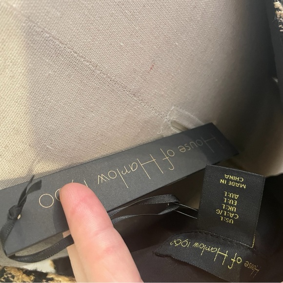 HOUSE OF HARLOW REVOLVE Tweed Houndstooth Academia Clueless Crop Top Skirt Set - Picture 7 of 15